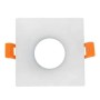 Recessed Downlight Fitting MR 16 CLOVE-S Square White