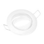 Recessed Downlight Fitting MR 16 LAVENDER white