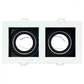 Recessed Downlight Fitting PETUNIA-2 Black White MR16