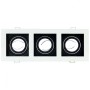 Recessed Downlight Fitting PETUNIA-3 Black White MR16