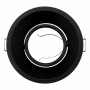 Recessed Downlight Fitting MEIAN-R  Round Black MR16