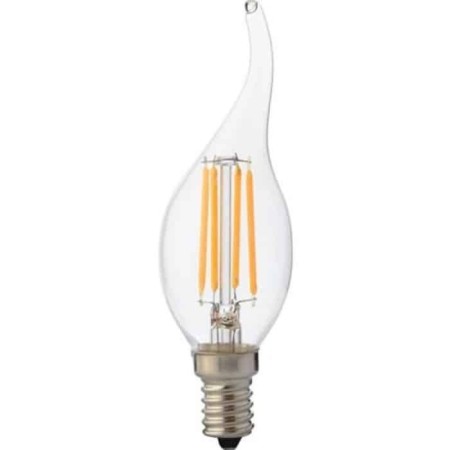 10x pcs. LED Filament Bulb FILAMENT FLAME-4 4W E14