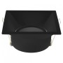 Recessed Downlight Fitting MEIAN-S Square Black MR16