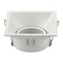 Recessed Downlight Fitting MEIAN-S Square White MR16