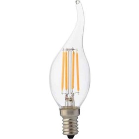 10x pcs. LED Filament Bulb FILAMENT FLAME-6 6W E14