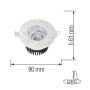 LED Recessed Downlight GABRIEL 6W IP65 Waterproof White 4200K