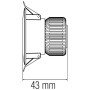 LED Recessed Downlight VANESSA-5 5W 6400K White