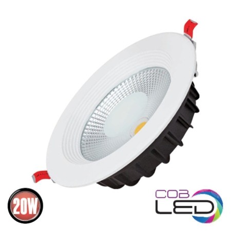 LED Recessed Downlight VANESSA-20 20W 6400K White