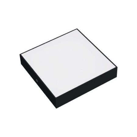 LED Surface Mounted Luminaire 12x12cm SOFIA-18W square, black, 6400K