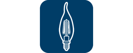 LED Filament Bulbs E14: Warm Glow, Modern Savings | GROSS Led & Electro